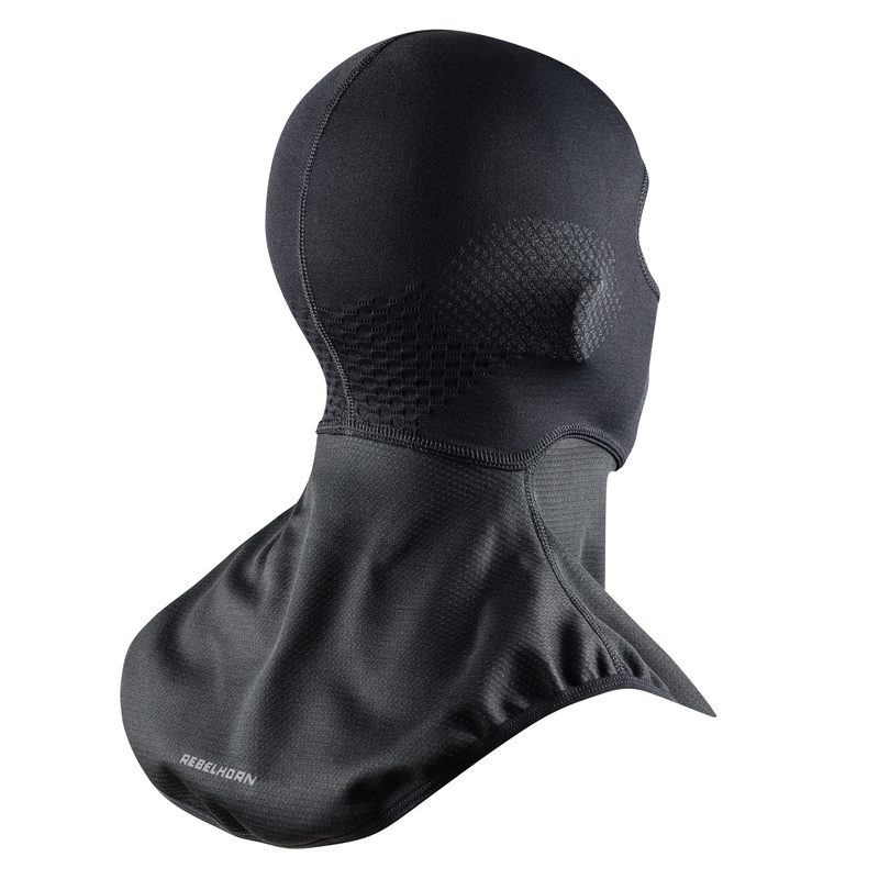 Rebelhorn Therm II Wind Zwart Helm Thermische Kap