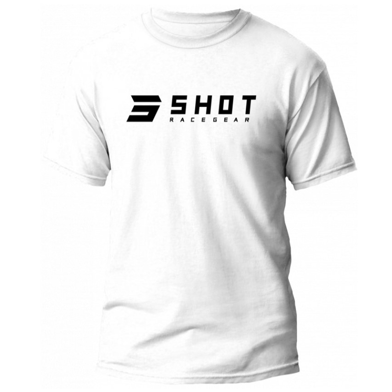 Pánské triko Shot Team 2.0 bílé