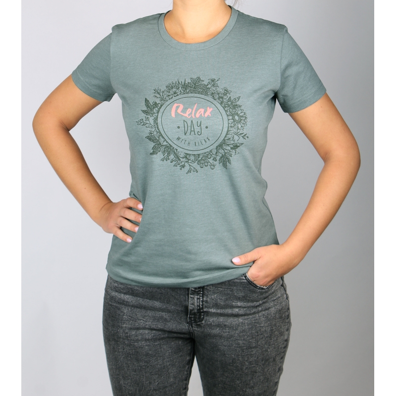 Dames-T-shirt Rilax Morika groen