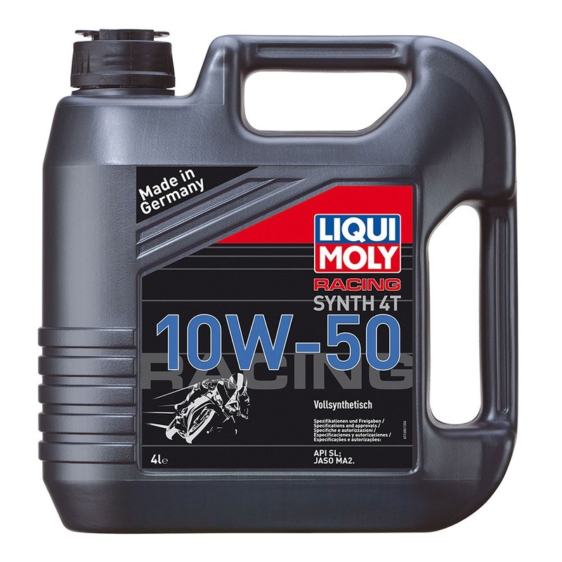 Motorolie LIQUI MOLY Motorfiets 4T Synth 10W50 Race 4 l