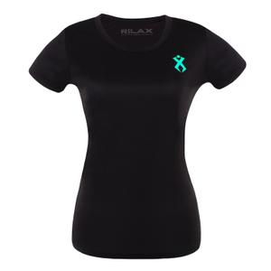 Functioneel dames-T-shirt Rilax Hrama zwart