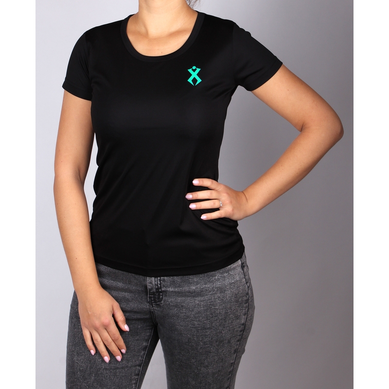 Functioneel dames-T-shirt Rilax Hrama zwart