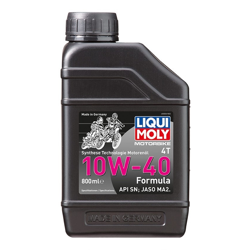 Motorolie LIQUI MOLY Motorfiets 4T 10W40 Formule 800 ml uitverkoop