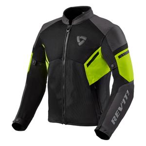 Revit GT-R Air 3 zwart-fluo gele motorjas