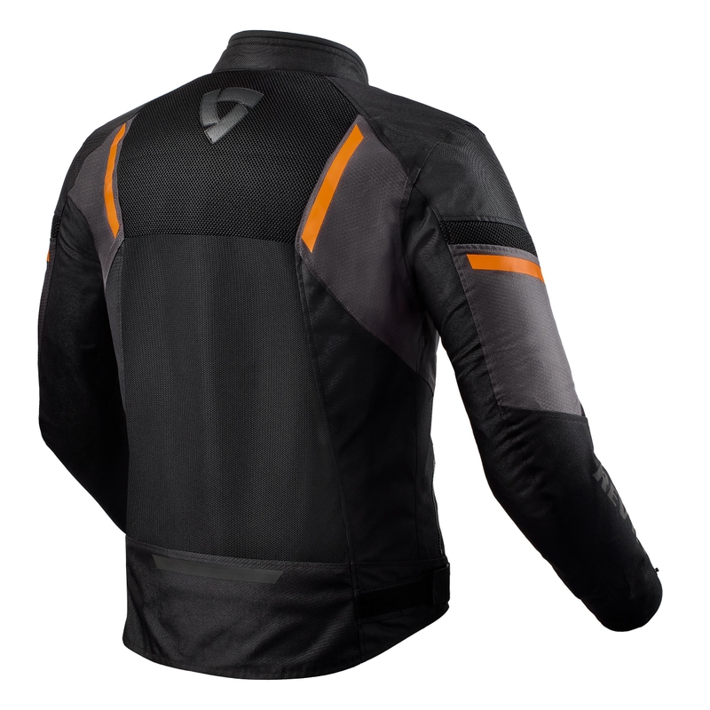 Revit GT-R Air 3 zwart-fluor oranje motorjas