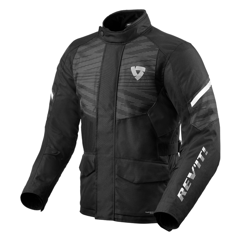 Revit Duke H2O motorjas zwart uitverkoop