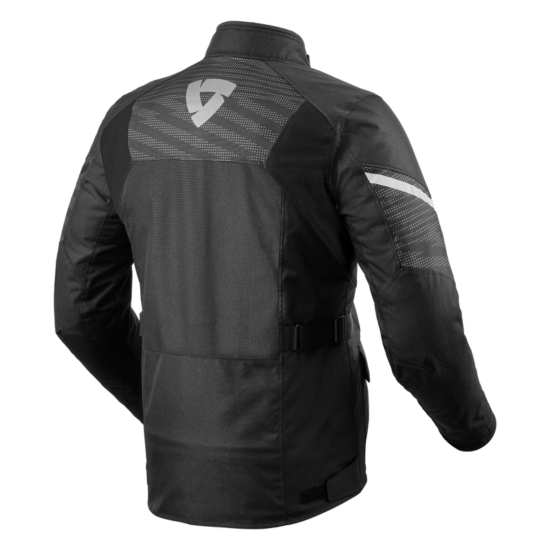 Revit Duke H2O motorjas zwart uitverkoop