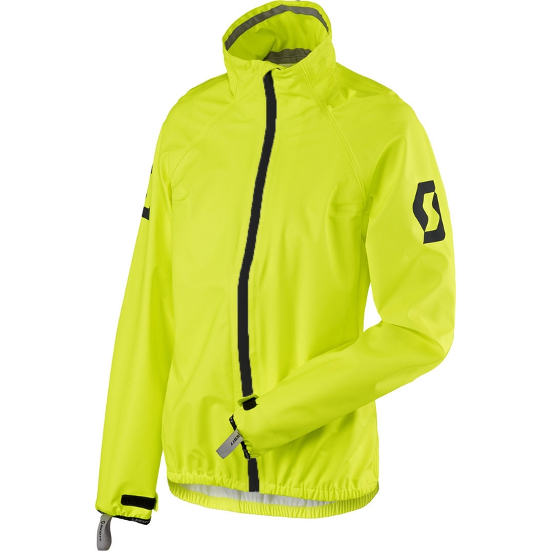 Dames regenjack SCOTT Ergonomic Pro DP fluo geel