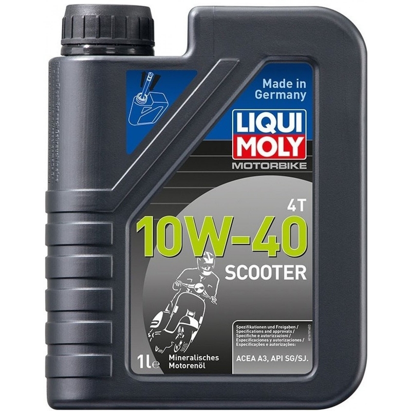 Motorolie LIQUI MOLY Motorfiets 4T 10W40 Scooter 1 l