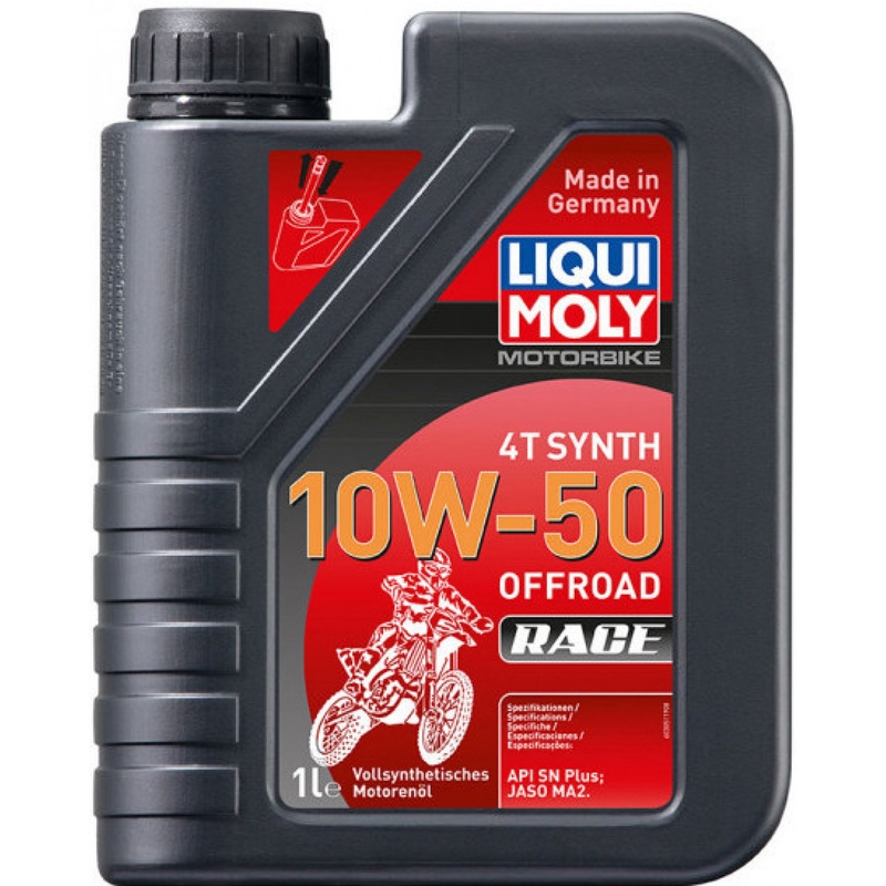 Motorolie LIQUI MOLY Motorfiets 4T Synth 10W50 Offroad Race 1 l