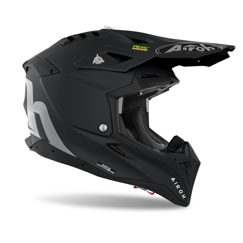Motorcrosshelm Airoh Aviator 3.0 Kleur zwart mat