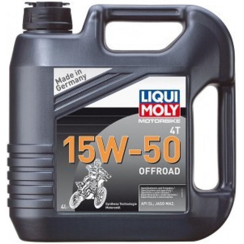 Motorolie LIQUI MOLY Motorfiets 4T 15W50 Offroad 4 l