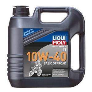 LIQUI MOLY Motorfiets 4T 10W40 Basic Offroad 4 L