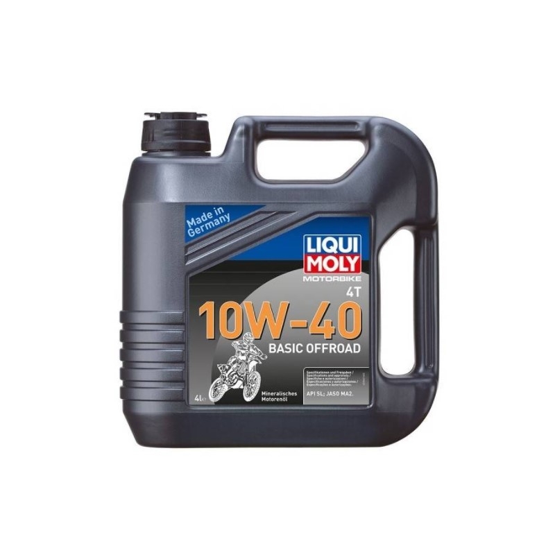 Motorolie LIQUI MOLY Motorfiets 4T 10W40 Basic Offroad 4 l
