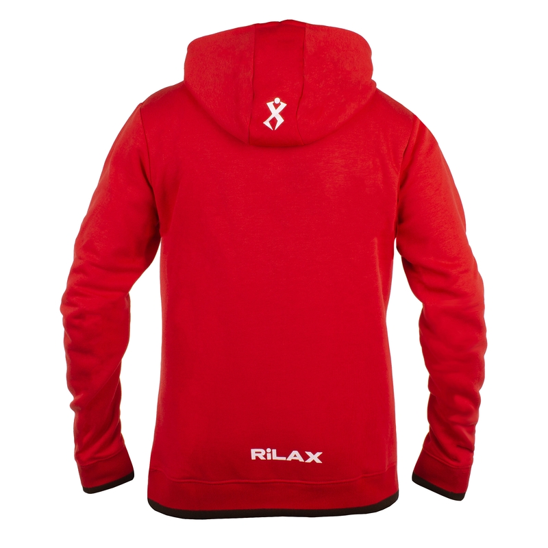 Heren sweatshirt Rilax Klob rood