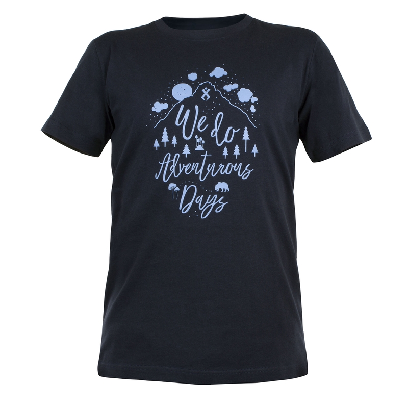 Heren T-shirt Rilax Morik blauw uitverkoop