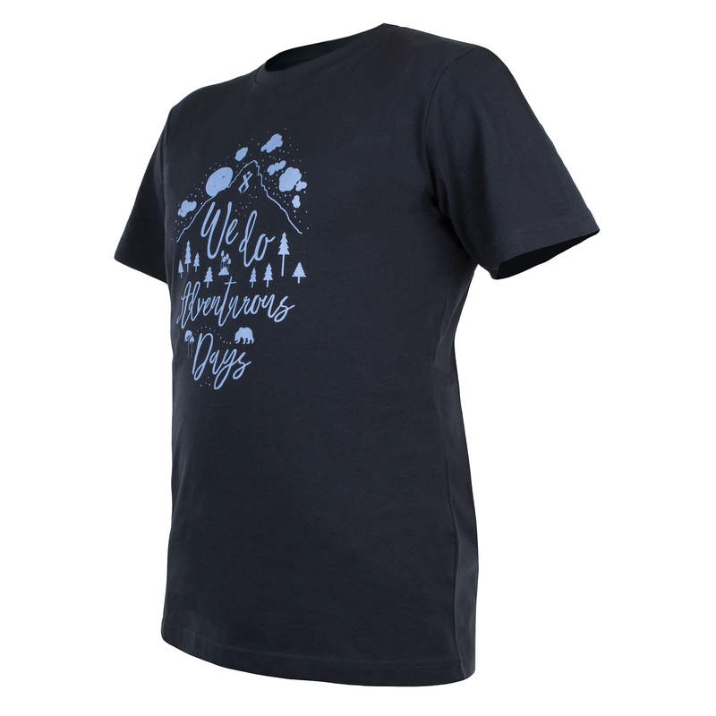 Heren T-shirt Rilax Morik blauw uitverkoop