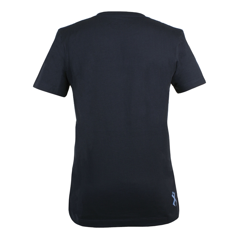 Heren T-shirt Rilax Morik blauw uitverkoop