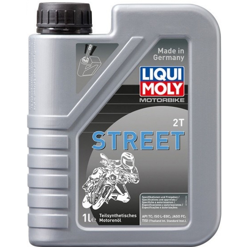 Motorolie LIQUI MOLY Motorfiets 2T Straat 1 l