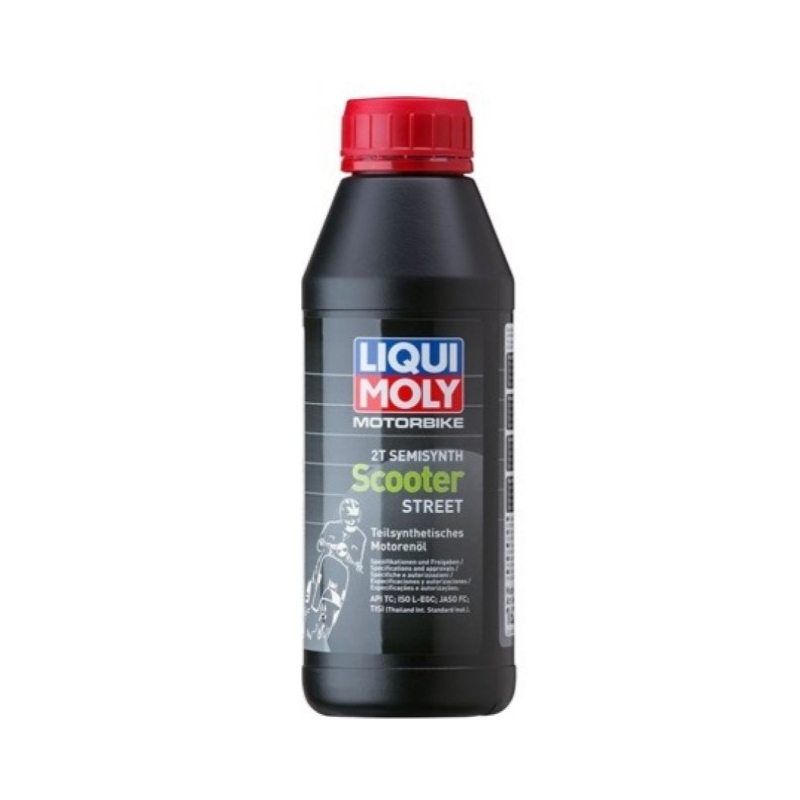 Motorolie LIQUI MOLY Motorfiets 2T Semisynth Scooter 500 ml