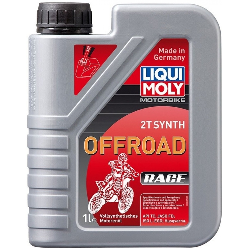 Motorolie LIQUI MOLY Motorfiets 2T Synth Offroad Race 1 l