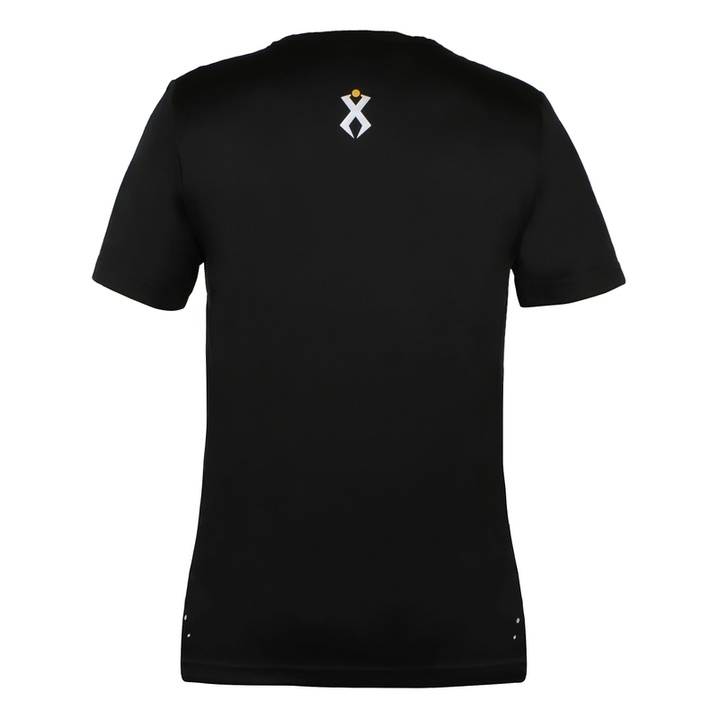 Heren functioneel T-shirt Rilax Hram zwart