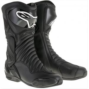 Alpinestars S-MX 6 motorlaarzen zwart uitverkoop