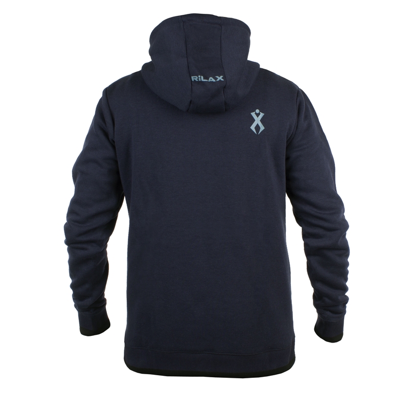 Heren sweatshirt Rilax Klob blauw uitverkoop