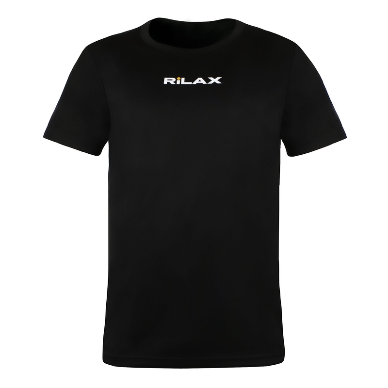 Heren functioneel T-shirt Rilax Hram zwart