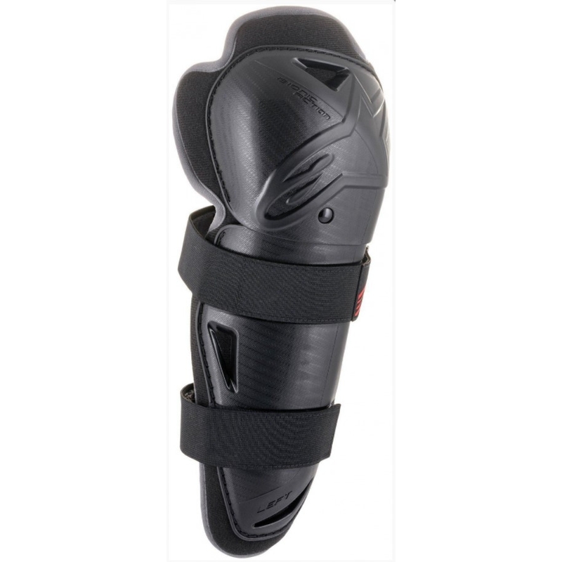 Alpinestars Bionic Action zwart met rode kniebeschermers