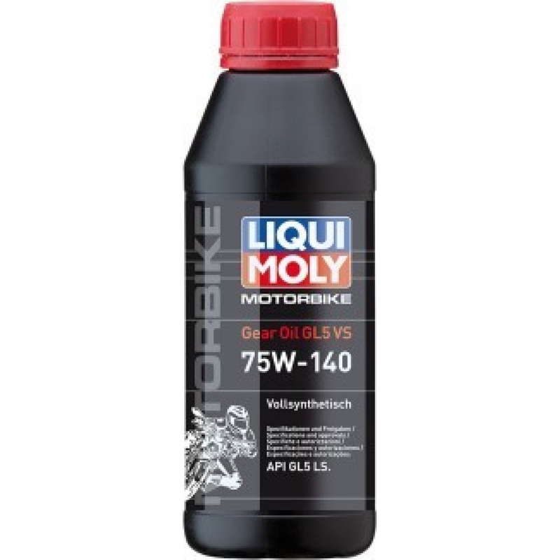 LIQUI MOLY Motorfiets Versnellingsbakolie 75w140 GL5 VS 500 ml