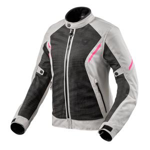 Revit Torque 2 H2O zwart-grijs motorjack voor dames
