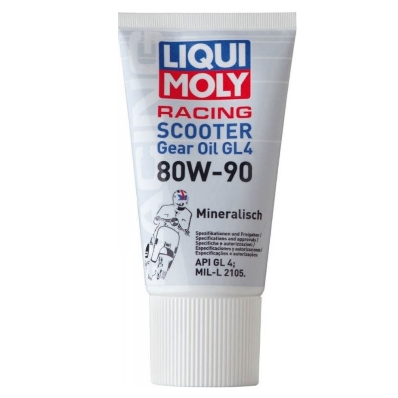 Minerale versnellingsbakolie LIQUI MOLY GL 4 80W-90 Scooter 150 ml