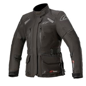 Alpinestars Stella Andes Drystar dames motorjack zwart en grijs