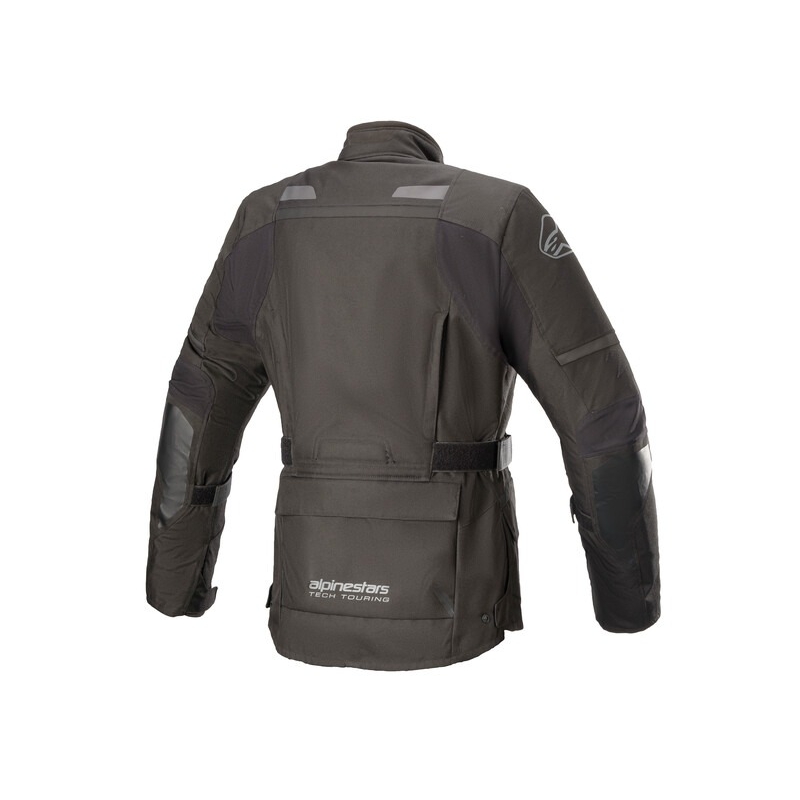 Alpinestars Stella Andes Drystar dames motorjack zwart en grijs