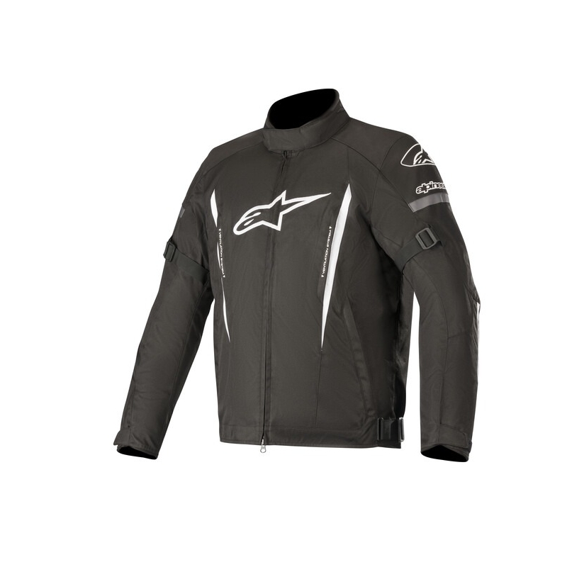 Alpinestars Gunner Waterdicht Zwart Wit Motorjack