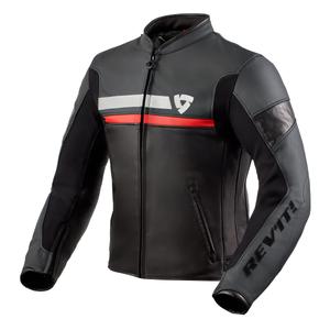 Revit Mile motorjas zwart en rood uitverkoop