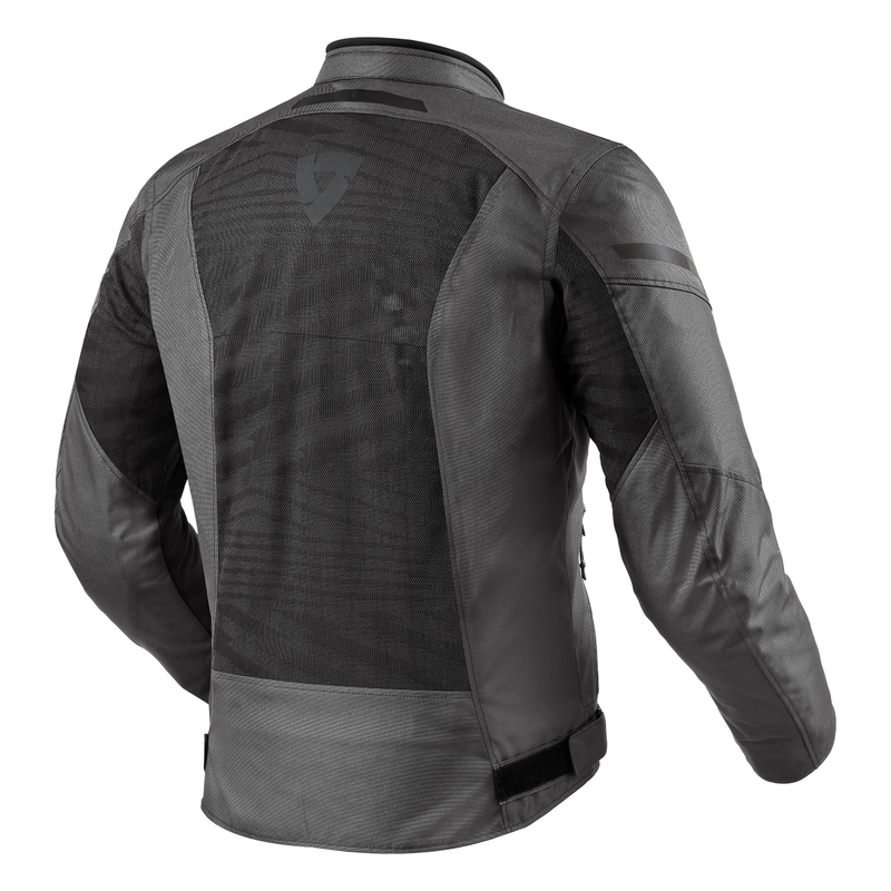 Motorjas Revit Torque 2 H2O zwart-grijs uitverkoop