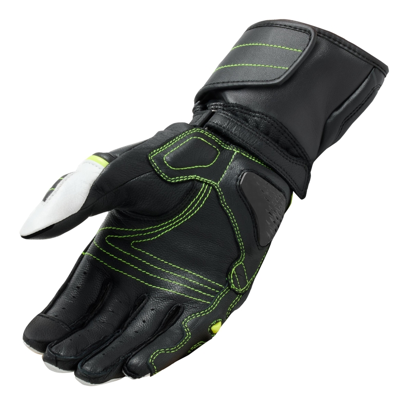 Motorhandschoenen Revit RSR 4 zwart-fluogeel