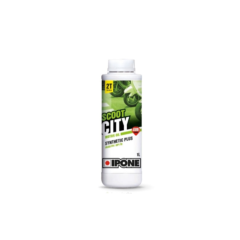 Olie Ipone Scoot City 2T Synthetic Plus aardbei 1 l