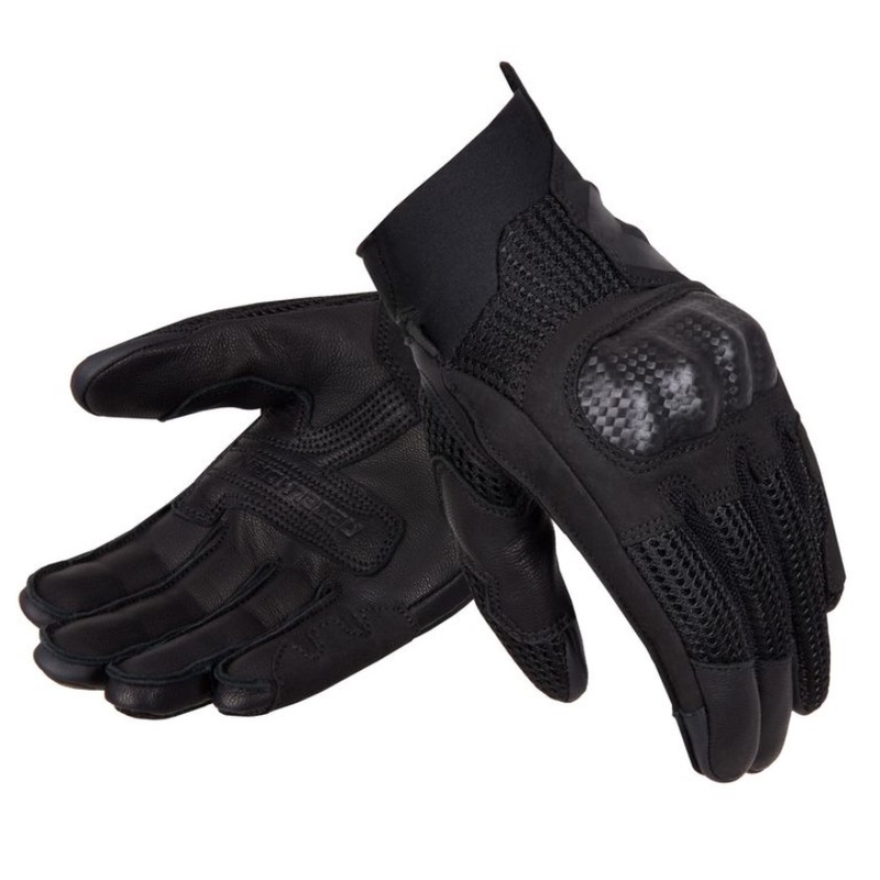 Dames motorhandschoenen Rebelhorn Gap III zwart uitverkoop