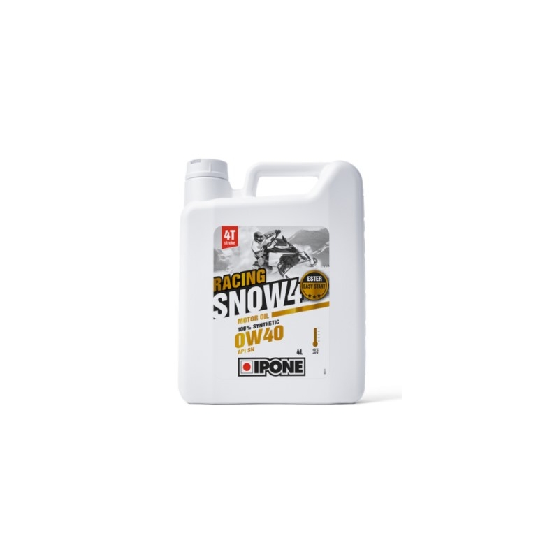 Sneeuwscooterolie Ipone Snow racing 4T 0W40 4 l