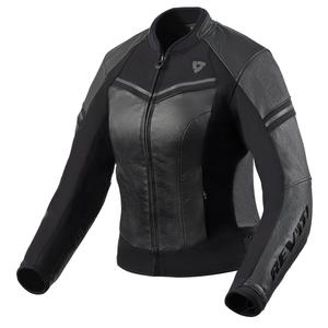 Dames Revit Median Motorcycle Jacket zwart-antraciet