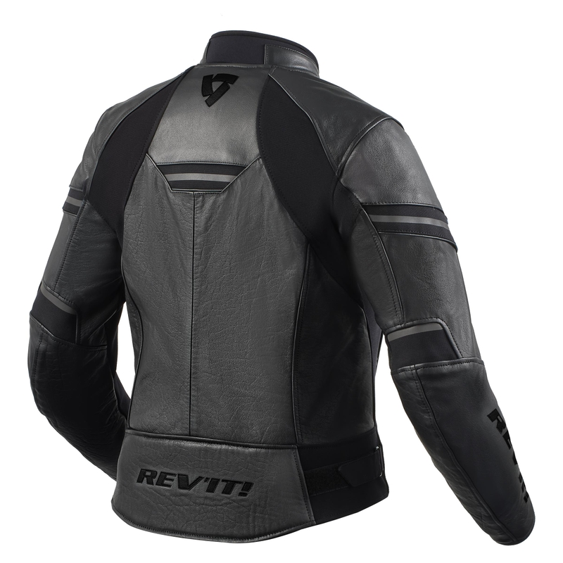 Dames Revit Median Motorcycle Jacket zwart-antraciet