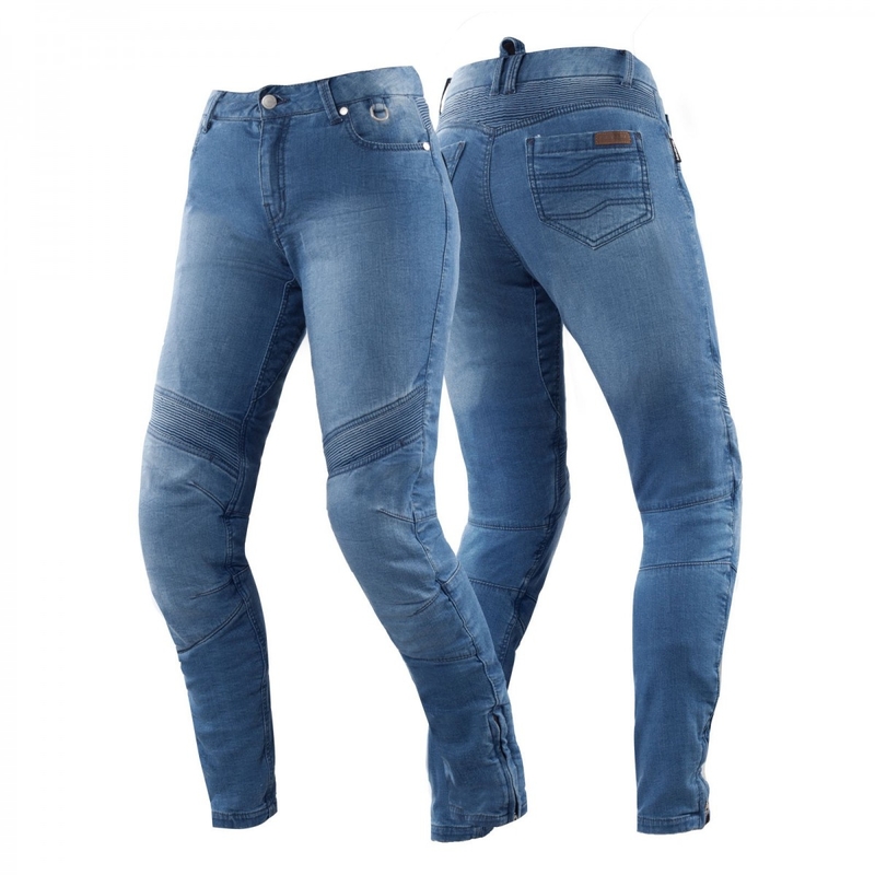 Dames motorjeans Shima Jess blauw