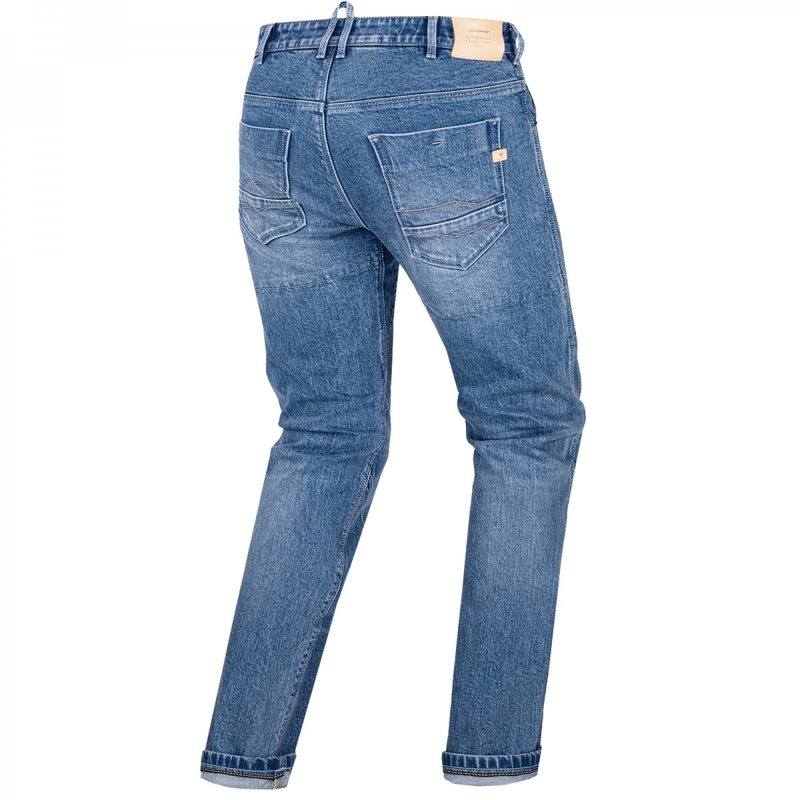 Shima Devon blauwe motorjeans