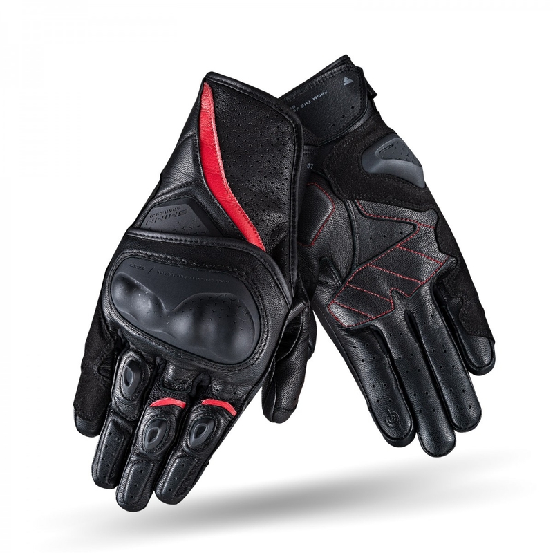 Motorhandschoenen Shima Spark 2.0 zwart-rood