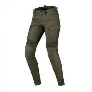 Shima Giro 2.0 kaki motorjeans voor dames uitverkoop