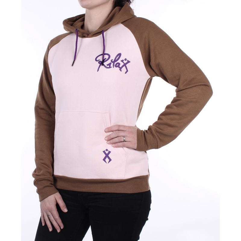 Rilax Bereba dames sweatshirt bruin-roze uitverkoop