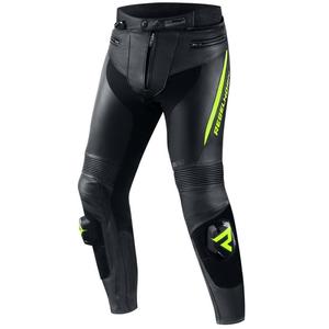 Rebelhorn Fighter motorbroek zwart-fluo geel uitverkoop